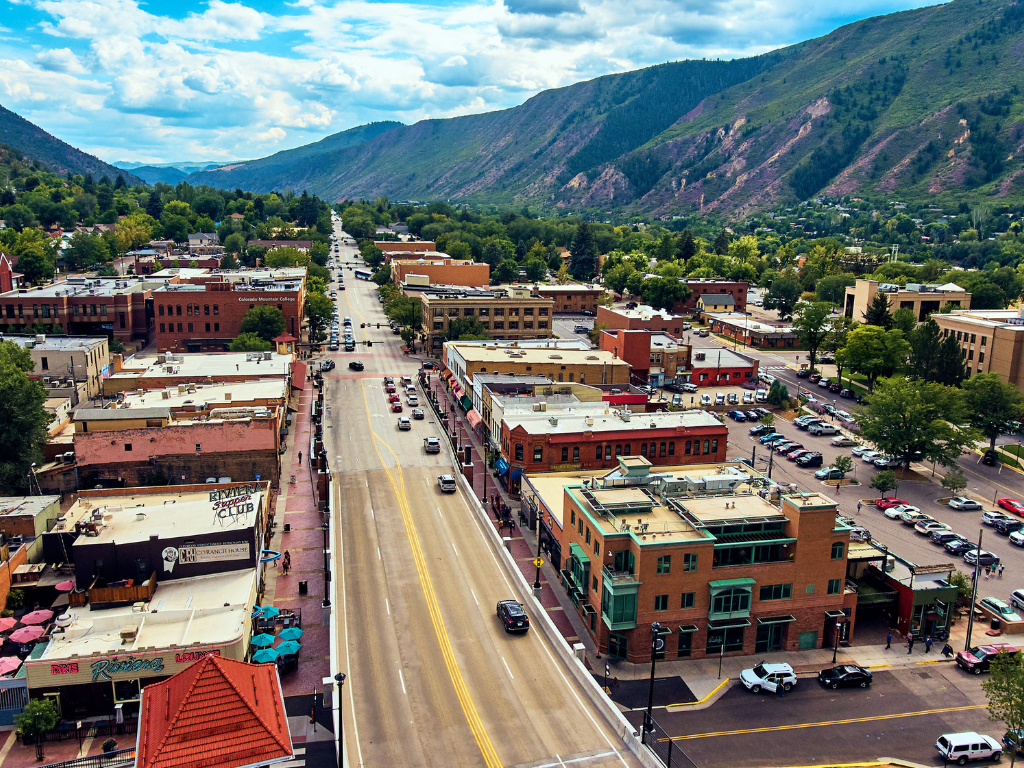 Downtown Glenwood Springs Colorado